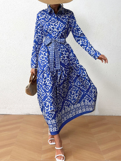 Women's Creative Versatile Lace-up Elegant Dress