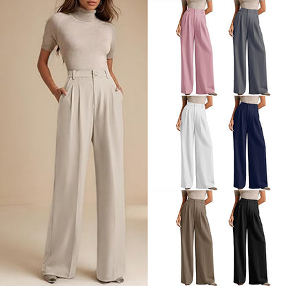 Women's Business Suit Pants High Waist