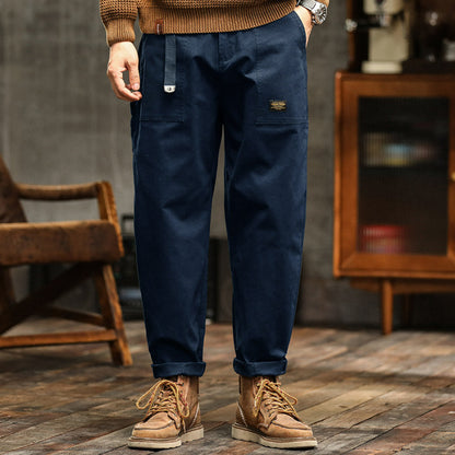 Trendy Men's Clothing Retro Overalls Fashion Brand