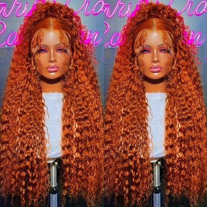 European And American Women's African Curly Fluffy Wig