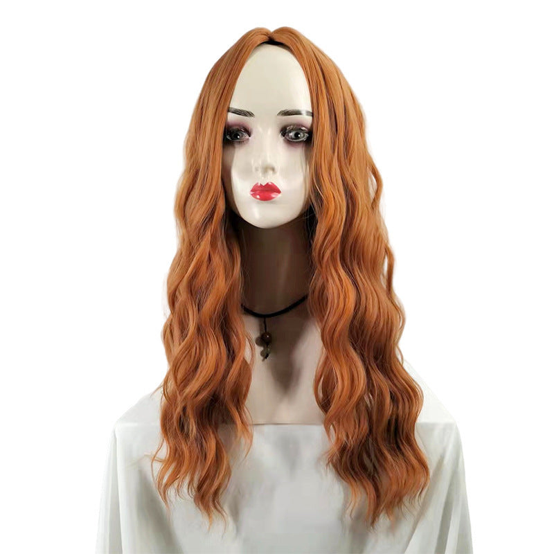 European And American Wig Women's Split Foam Face Perm
