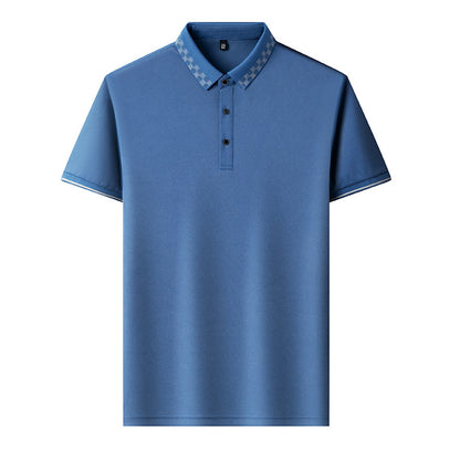 Men's Short-sleeved T-shirt Clothing For Middle-aged Dad Loose Casual