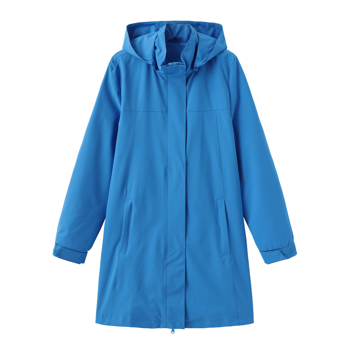 Women's Solid Color Long Sleeve Thin Coat European Size