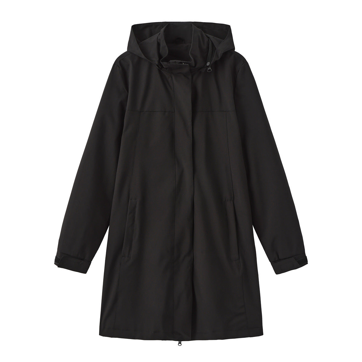 Women's Solid Color Long Sleeve Thin Coat European Size