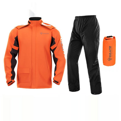 Motorcycle Raincoat Rain Pants Suit Outdoor Riding