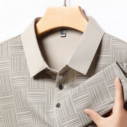 Fashion Men's Clothing Long Sleeve Casual Top Stripes