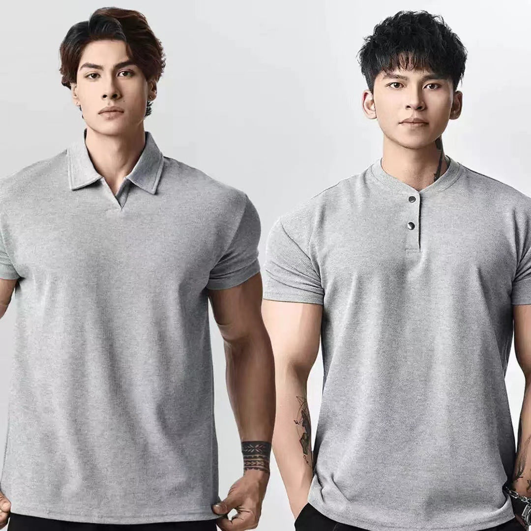 Retro Fashion Brand All-match Casual T-shirt Men's Clothing