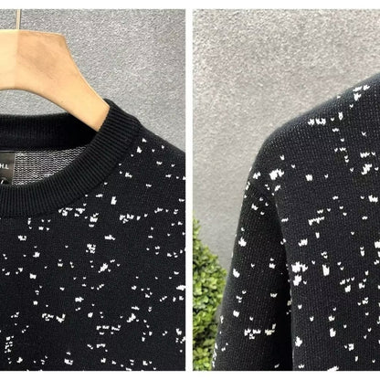 Warm Heavy Industry Hot Drilled Starry Knitted Thread Clothing