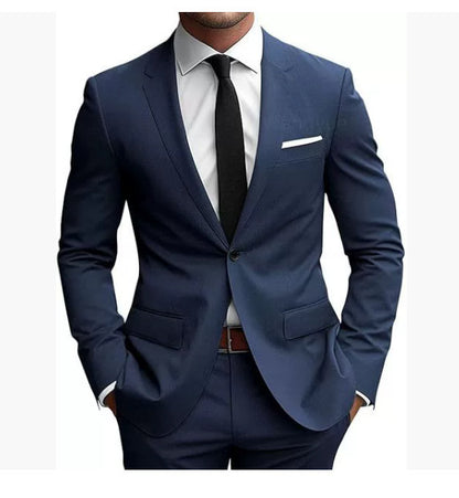 Two-piece Wedding Dinner Suit Jacket