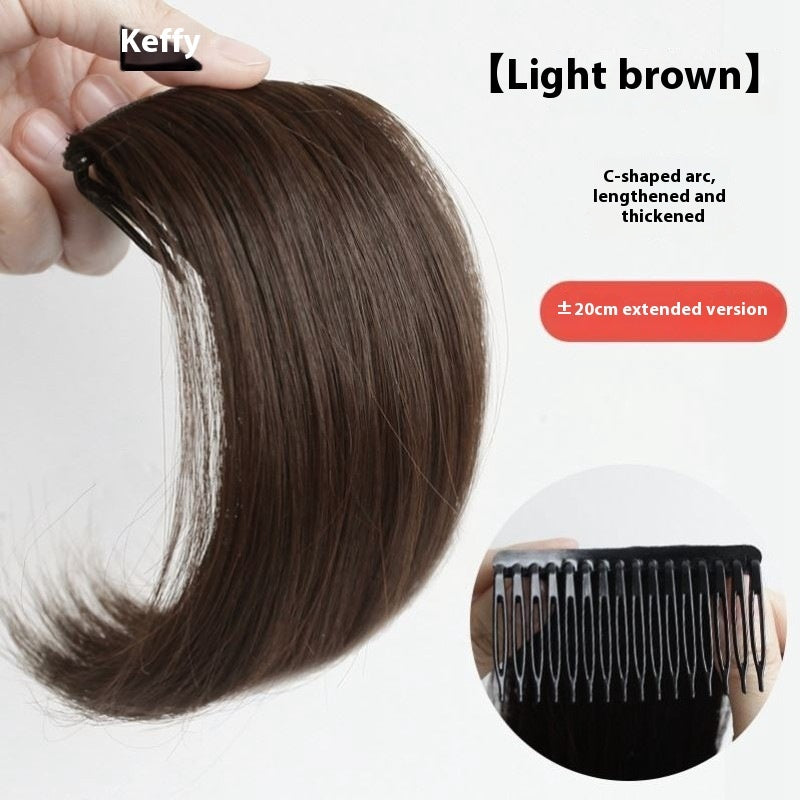 High Skull Fluffy Head Wig Set