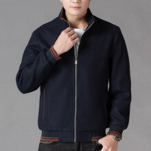 Autumn Clothing Coat Men's Woolen Fleece Jacket Top