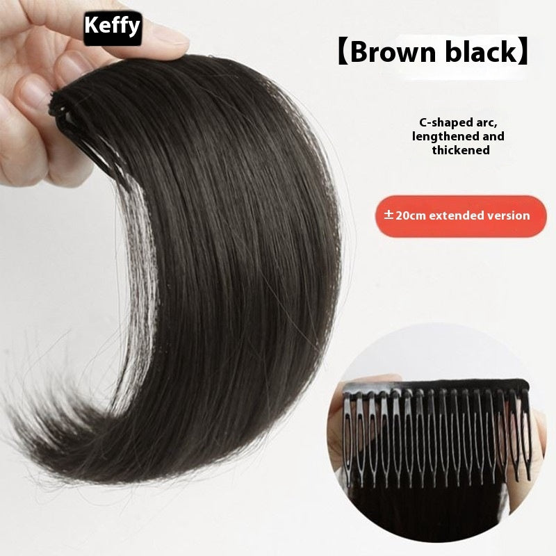 High Skull Fluffy Head Wig Set