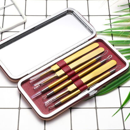 Stainless Steel Dual-purpose Acne Remover Acne Pimple Pin Beauty Tools