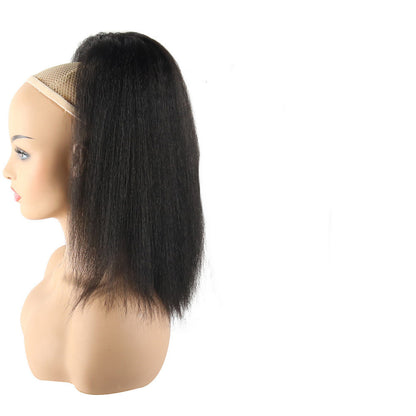 Women's Fashion Drawstring Ponytail Wig Head Cover