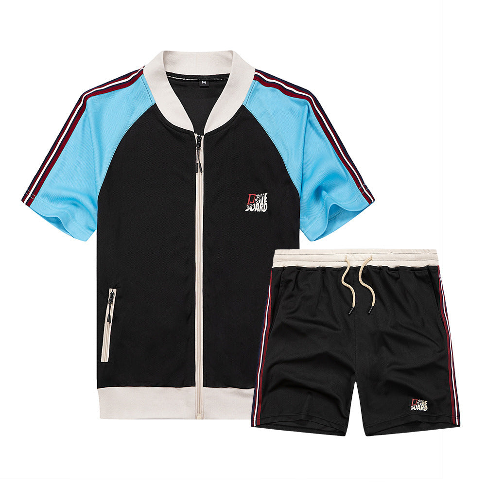 Men's Casual Suit Outdoor Sports Two-piece Sportswear