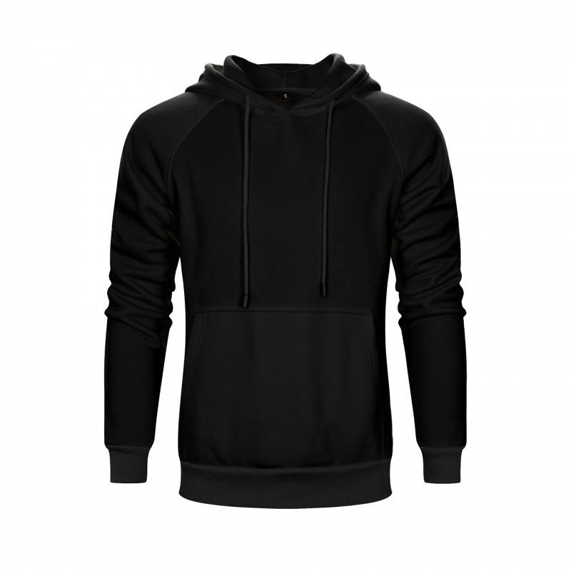 Men's Solid Color Hoodie Hip-hop Street Clothing Coat