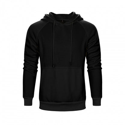 Men's Solid Color Hoodie Hip-hop Street Clothing Coat
