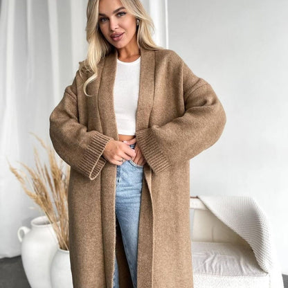 Autumn And Winter New Elegant Cardigan Sweater Coat For Women