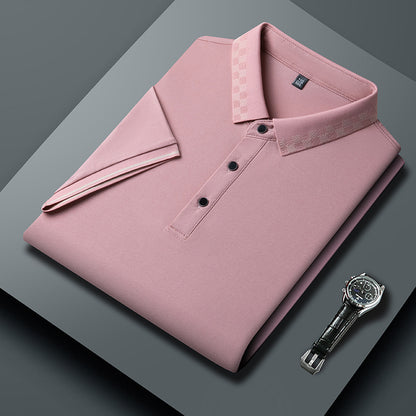 Men's Short-sleeved T-shirt Clothing For Middle-aged Dad Loose Casual