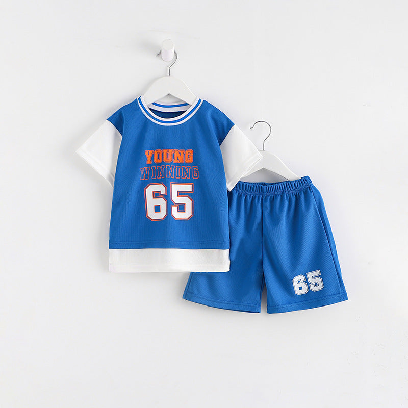 Sportswear Two-piece Set Children's Clothing New