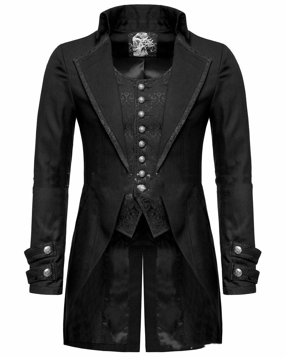 Men's Vintage Jacket Victorian Morning Gown Cosplay Clothing