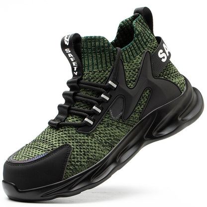 Summer Breathable Steel Toe Cap, Anti-smash, Anti-stab, Lightweight And Comfortable Protective Shoes