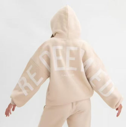 Loose Fashion Men And Women Letter Printing