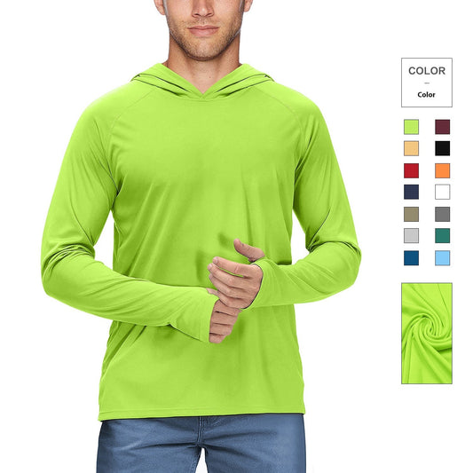 UV Protection Hooded Slim Fit Sun Protection Clothing Fishing Suits UPF50