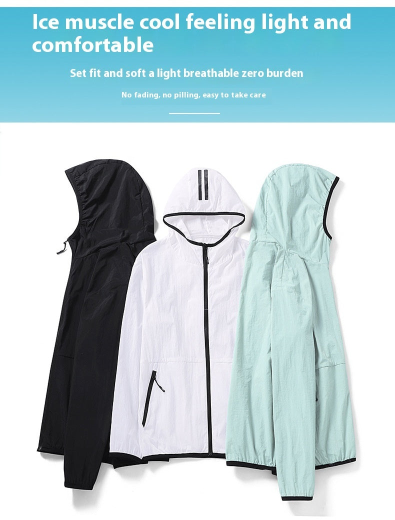 Hooded Lightweight Quick-drying Sun-protective Clothing