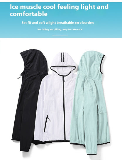 Hooded Lightweight Quick-drying Sun-protective Clothing