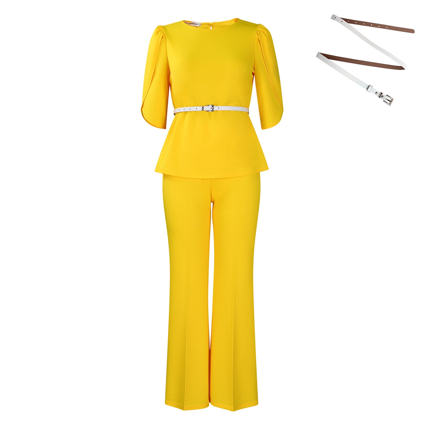 Top Wide Leg Pants Two-piece Set European And American Suit