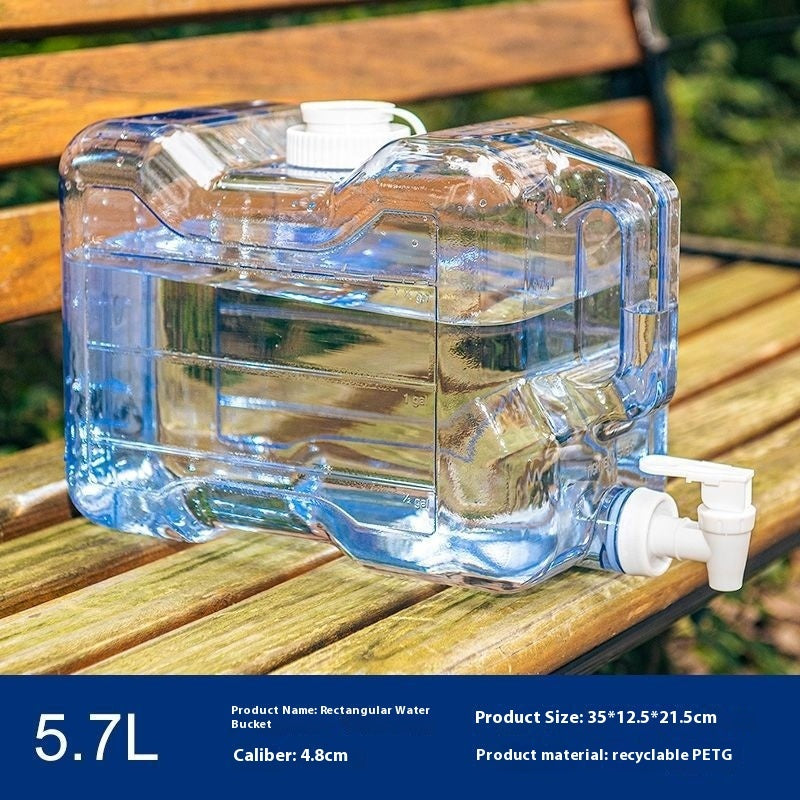 Portable Large Capacity Outdoor Sports Square Bucket