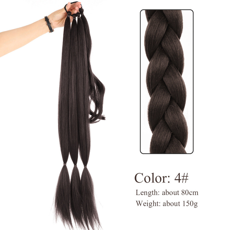 Wig Horsetail European Beauty Long Hair Winding
