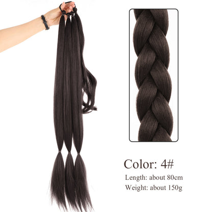 Wig Horsetail European Beauty Long Hair Winding