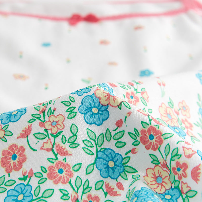 Summer Loungewear Kids Sling Pajamas Two-piece Set