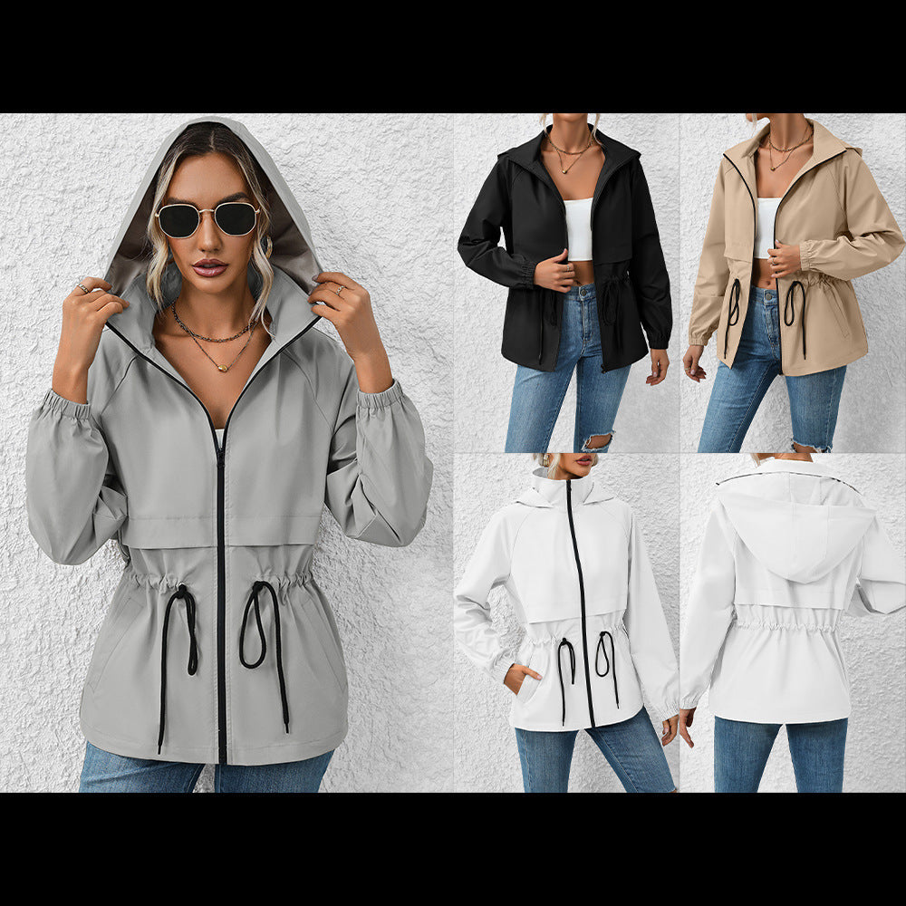 Outdoor Sports Waterproof Mountaineering Hooded Casual Jacket