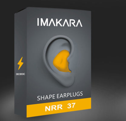 Sound Insulation Sound Proof Sleep Anti-noise Snoring Fit Shaping Rubber Earplugs