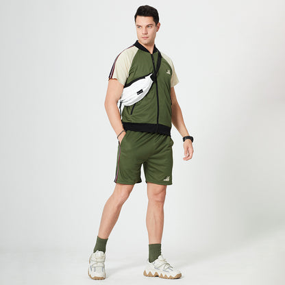 Men's Casual Suit Outdoor Sports Two-piece Sportswear