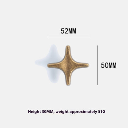 Personalized Retro French Cabinet Handle Bronze