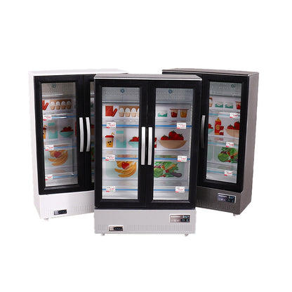 Children's Mini Simulation Double Door Large Refrigerator
