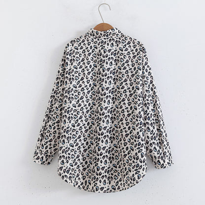 Retro Tie-dyed French Satin Shirt For Women