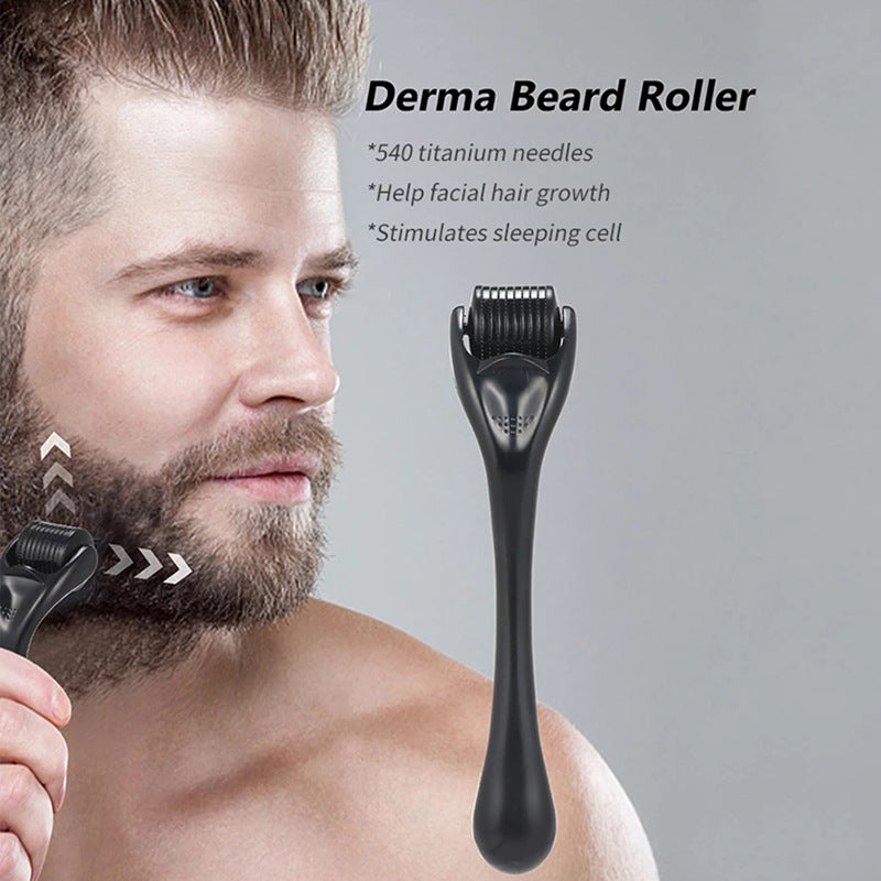 Derma Roller For Hair Beard Facial Skin Face Body Scalp 540 Titanium Microneedle For Men Women 0.2mm To 1mm Cosmetic Beauty Instrument