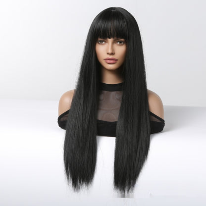 High Temperature Fiber Rose Mesh Cap Wig