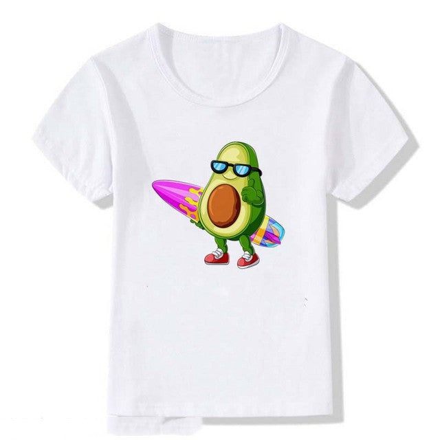 Kids Summer New Cute Vegan Boys Girls T Shirt