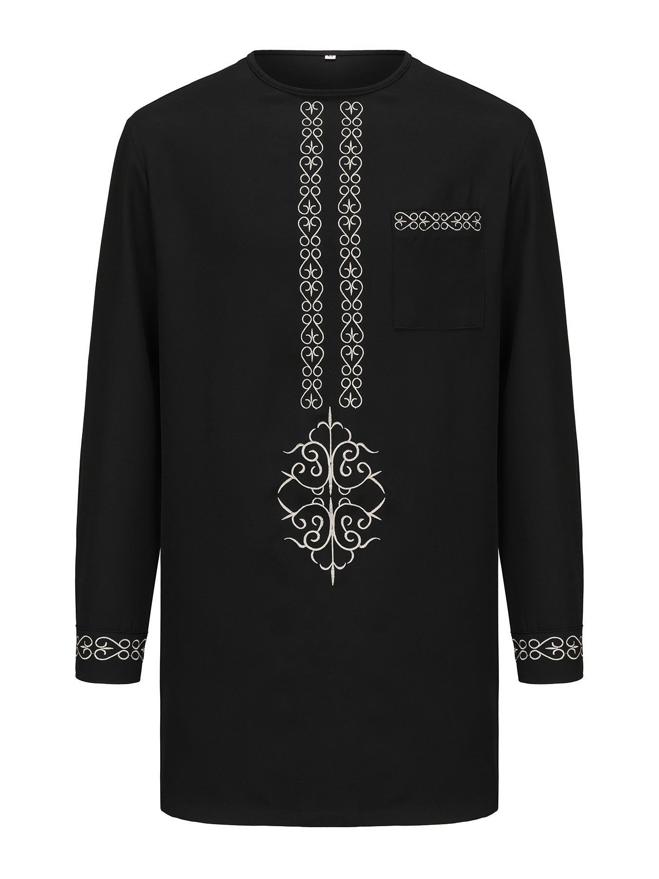 Men's Casual Long Sleeve Ethnic Style Traditional Clothing Suit