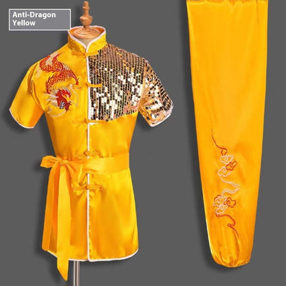 Men's Martial Arts Team Training Exercise Clothing Competition Clothing