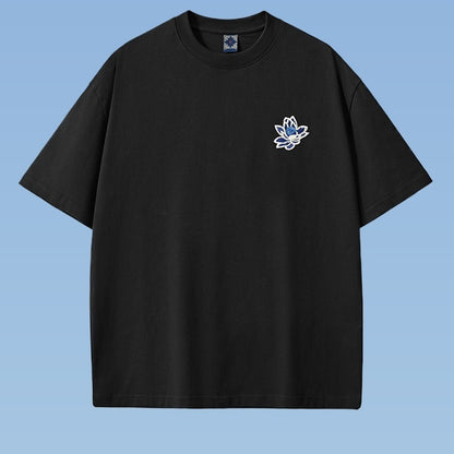 Summer New Pure Cotton Short Sleeve Men's Loose Plus Size Men's Clothing