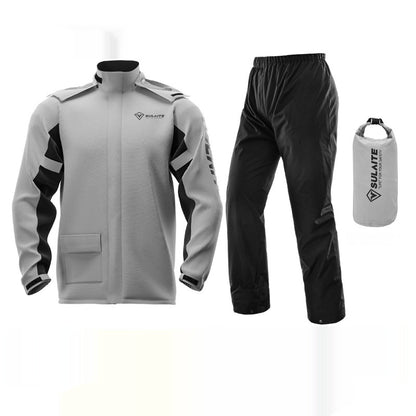 Motorcycle Raincoat Rain Pants Suit Outdoor Riding