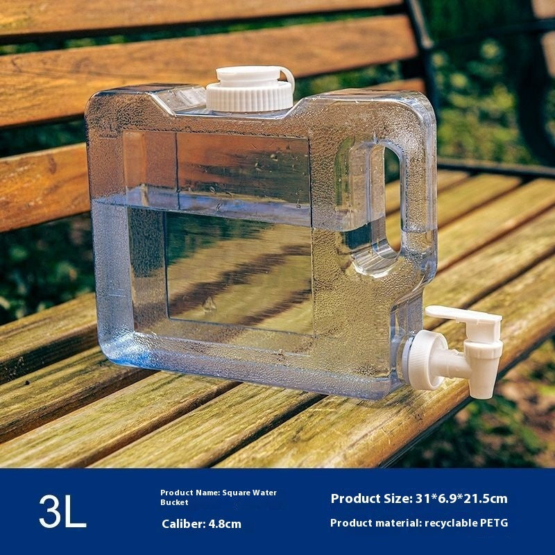 Portable Large Capacity Outdoor Sports Square Bucket