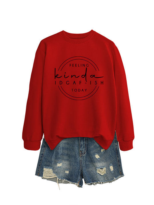 Elegant Women's Round Neck Long-sleeved Sweater